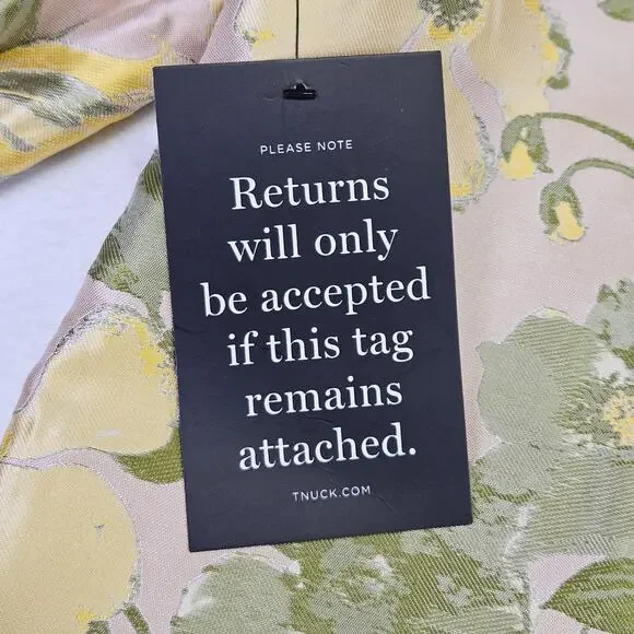 NWT Tuckernuck Pomander Place Dress XXL Daylily Jacquard Samantha Mini Floral - Picture 12 of 16